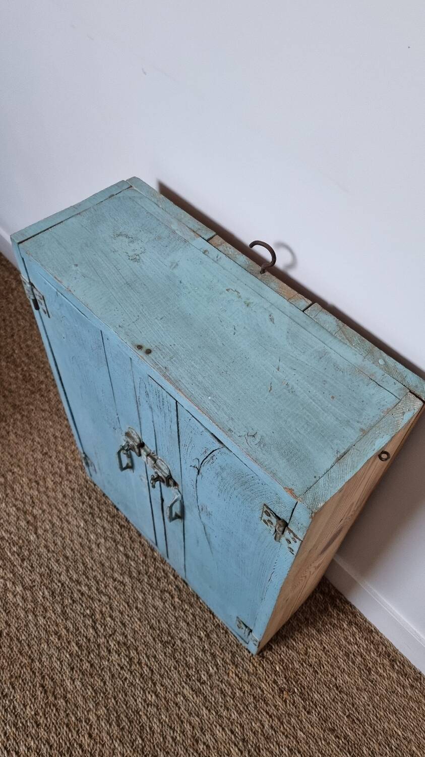 Workshop furniture small old cabinet