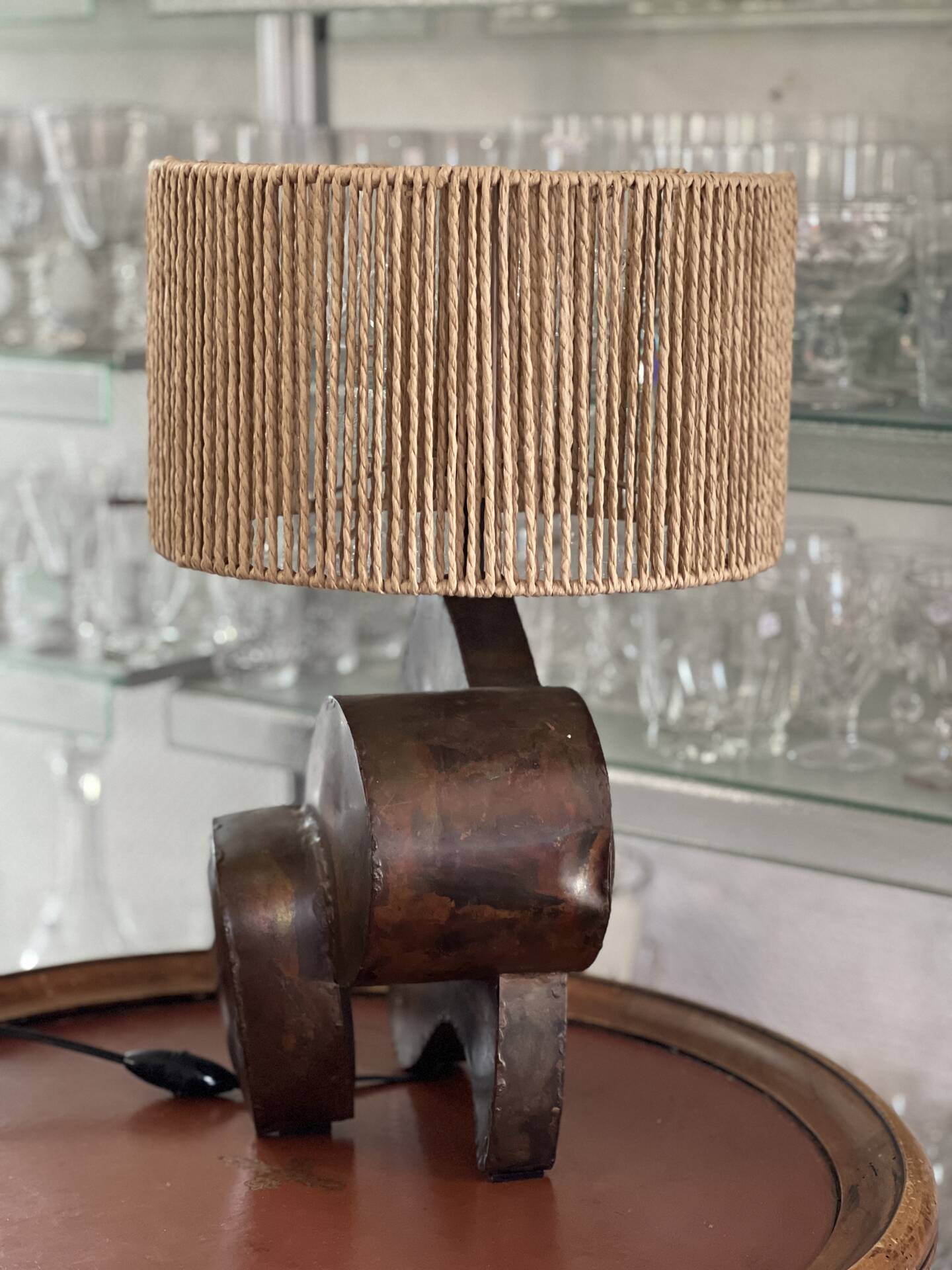 Brutalist lamp