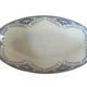 Set of 2 Dishes of Service Oval Vintage Stamped "Société Céramique Maastricht", Mimosas