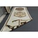 1970s Vintage Turkish Hand-Knotted Wool Cotton Beige Runner Rug 96x343