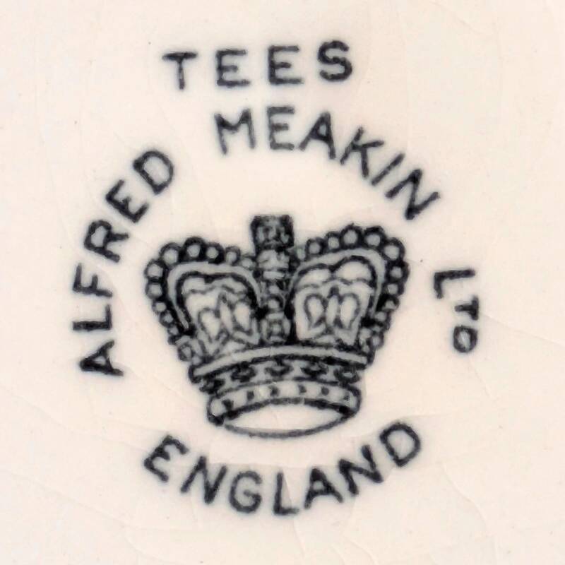 Assiette D17cm Alfred Meakin, England, coll. "Tees"