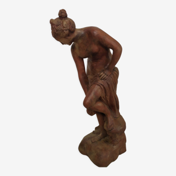 Sculpture jardin femme nue