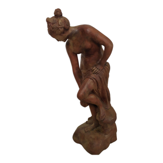 Sculpture jardin femme nue