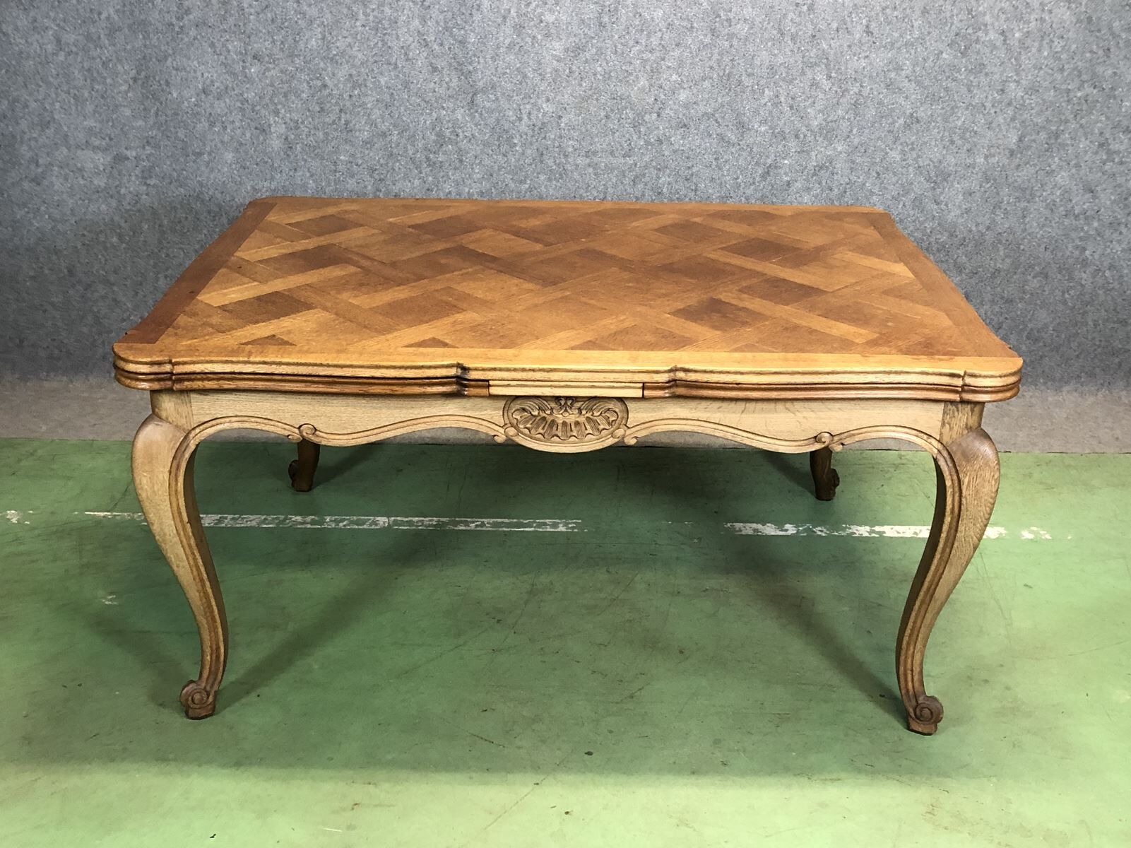 Louis XV oak table - 1950s