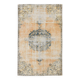 Natural Vintage Rug, Rustic Boho Rug, 157x254 Cm