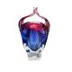 Vase by J. Hospodka for Chribska Glassworks, Former Czechoslovakia, 1960s