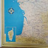French railway map