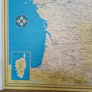 Carte les chemins de fer Français