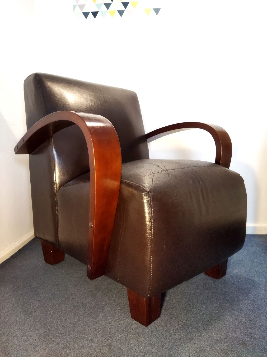 Art deco armchair