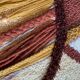 Tenture murale en macramé vintage fait à la main
