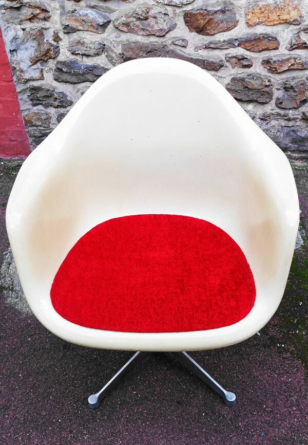 Fauteuil de bureau PAC de Charles et Ray Eames pour Herman Miller,années 60