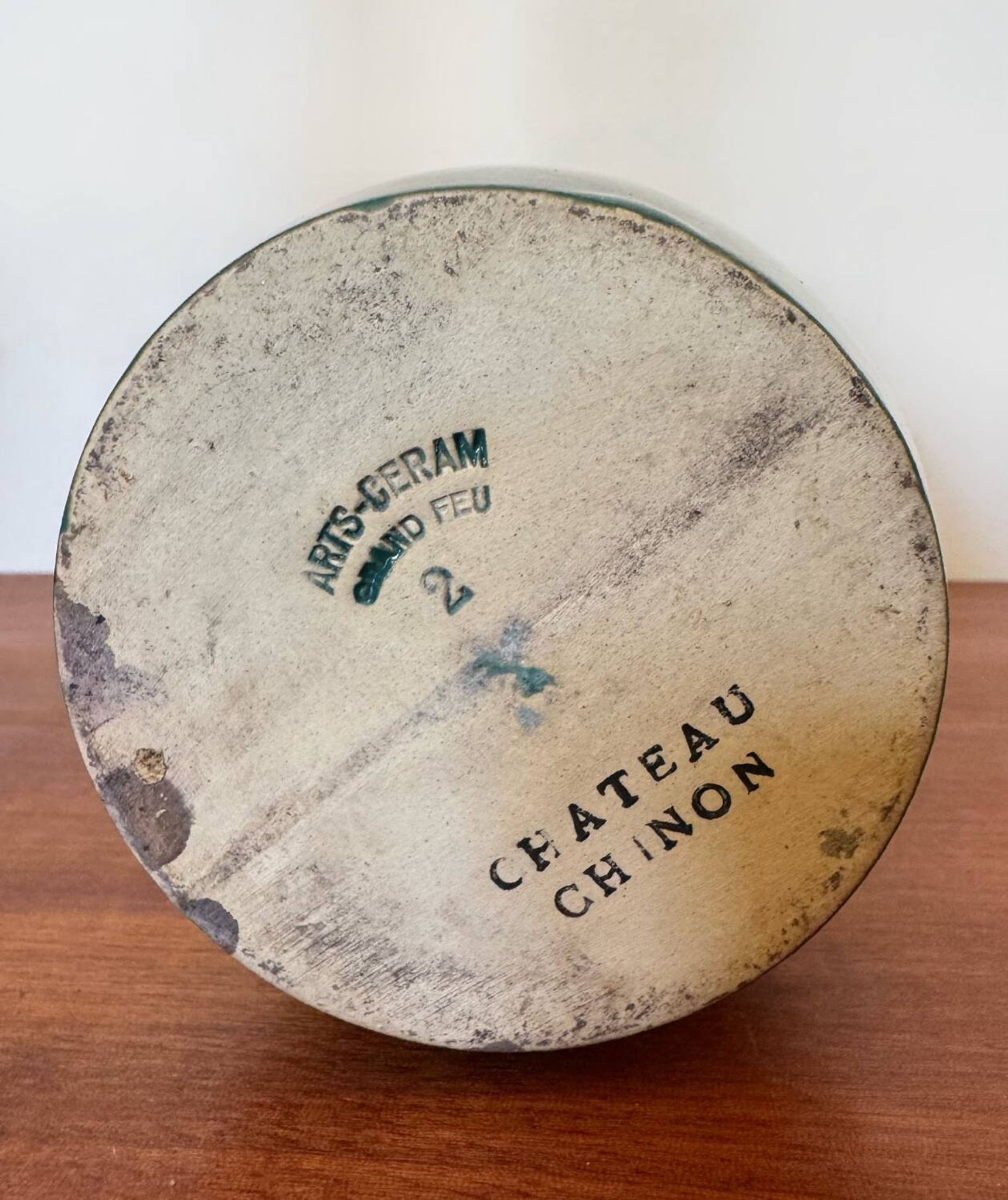 Vase Arts Céram grand feu Art Déco