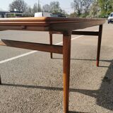 Table en teck avec rallonges par Johannes Andersen