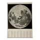 Planche photographique sur la lune - 1930
