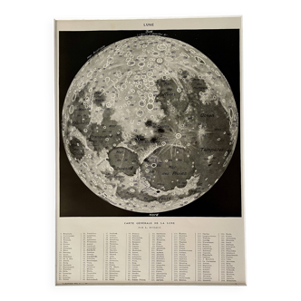 Photographic plate on the moon - 1930