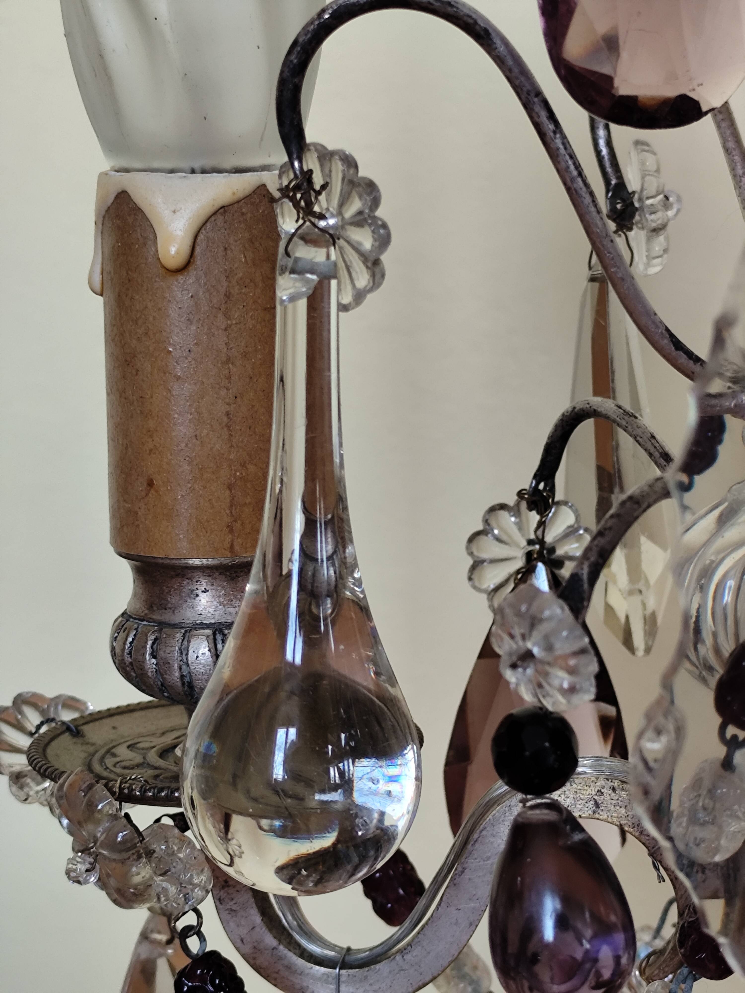 Pair of candelabra lamps