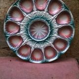Dish for oysters "Digeoin and Sarreguemines"