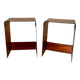 Pair of Roche Bobois bedside tables or sofa ends