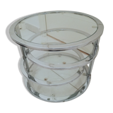 Table basse design 4 plateaux