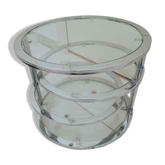 Table basse design 4 plateaux