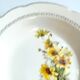 Plat creux gien marguerites vintage