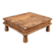 Old Indian solid wood coffee table – floor table