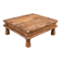 Old Indian solid wood coffee table – floor table
