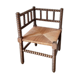 Mulched corner armchair