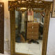 Large mirror Louis XVI old gold 87x142cm