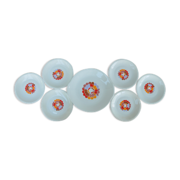 Set of 6 pie plates and dessert plates