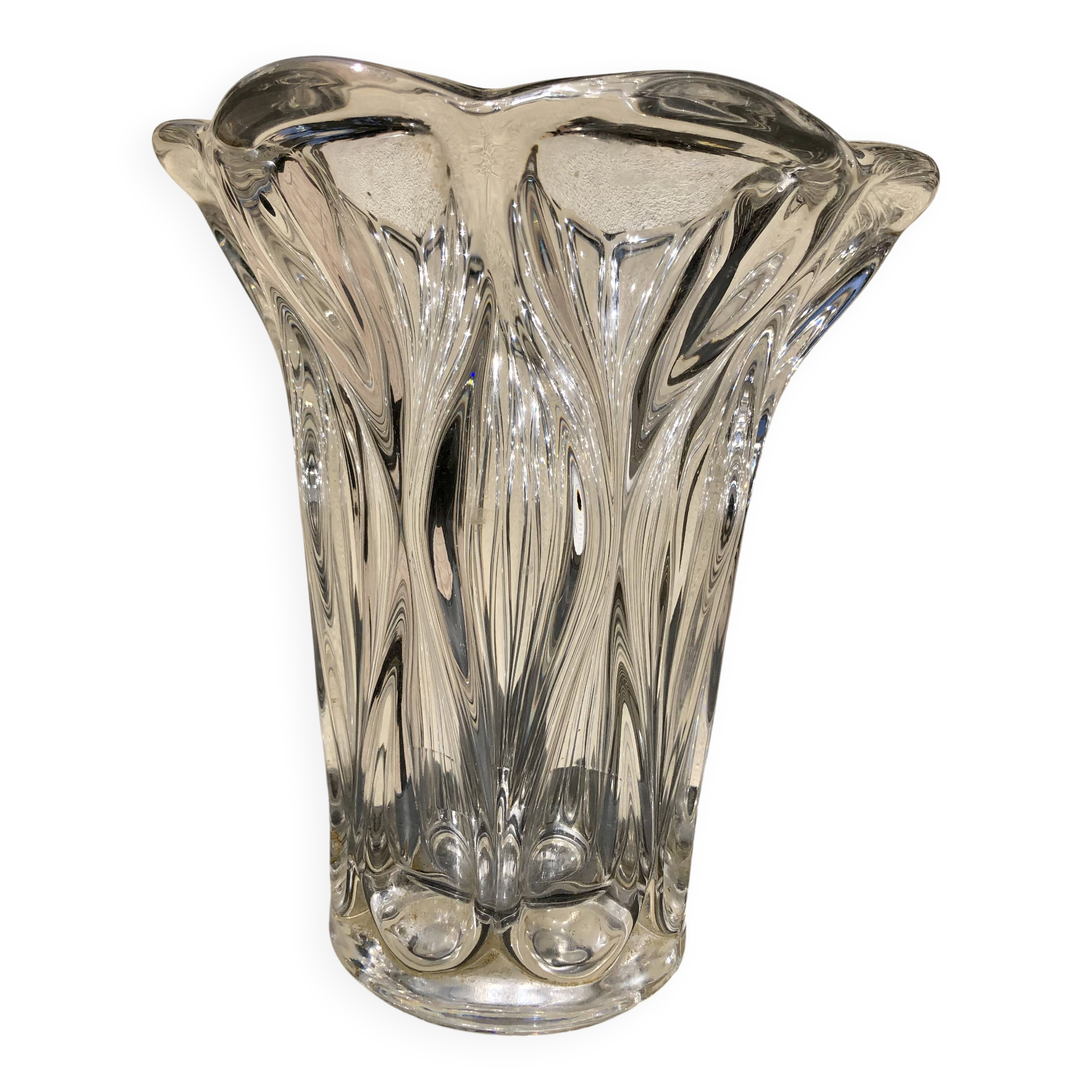 Vase en cristal Vannes le Chatel