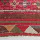 Red & Pink Hallway Vintage Runner Rug, 80x306Cm