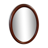 Old beveled oval mirror in excellent condition