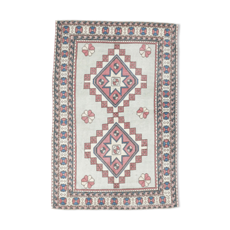 Handmade Wool Oushak Rug