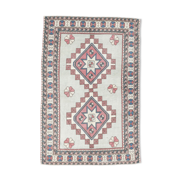 Tapis Oushak en laine fait à la main