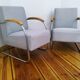 Pair of mücke melder fn 21 armchairs, vintage, 1930