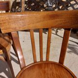 5 vintage Baumann bistro chairs