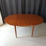 Vintage round extendable table