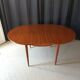 Vintage round extendable table
