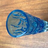 Glass vase with bark design by Ingrid Glas, Germany, 1960s.