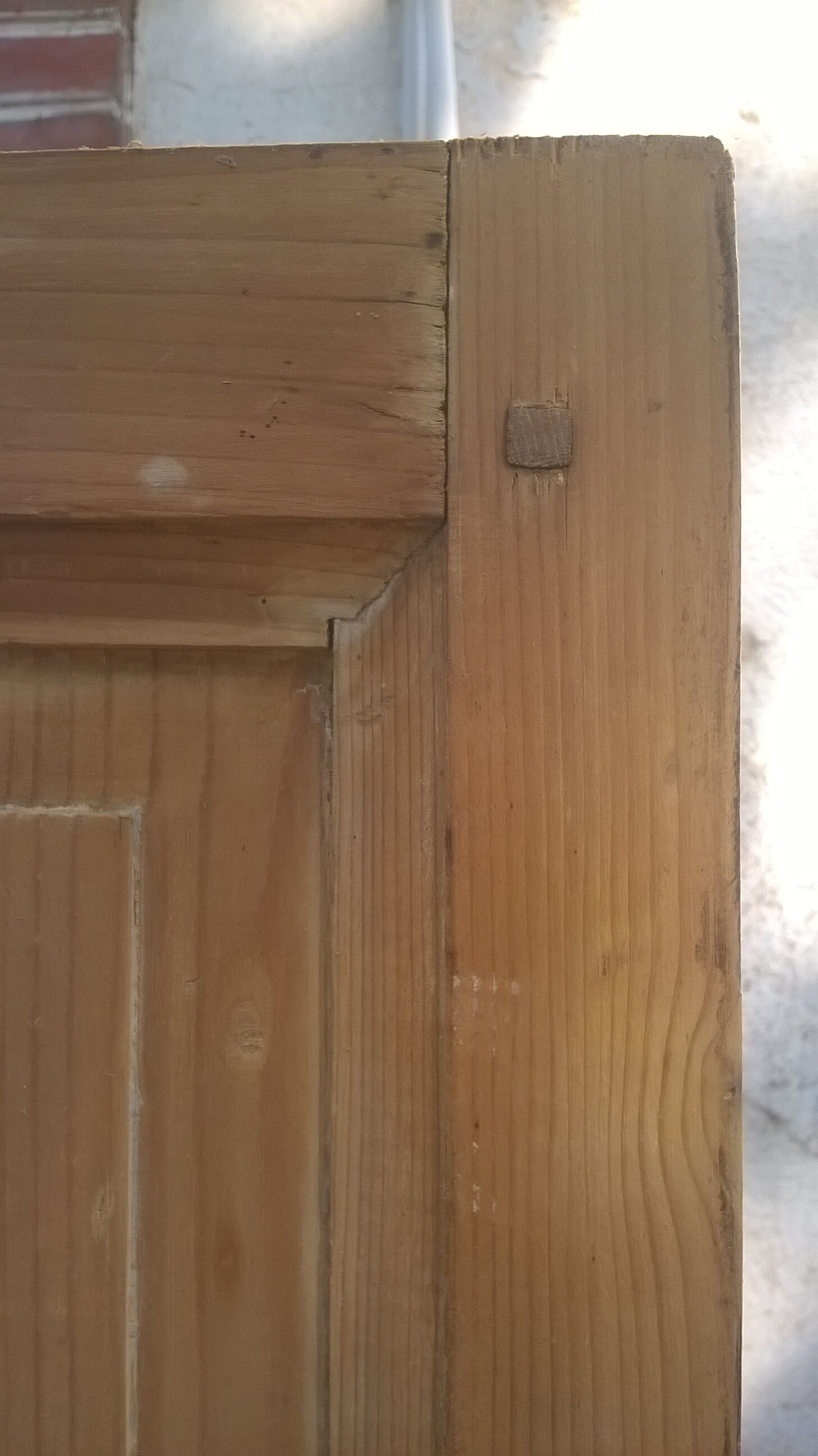 Cabinet patina black and green