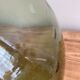 Dame-jeanne cylindrical old approx 15l in blown glass