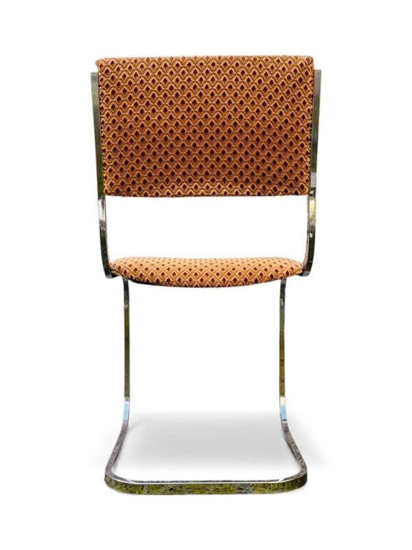 Suite de 4 chaises luge vintage des années 70