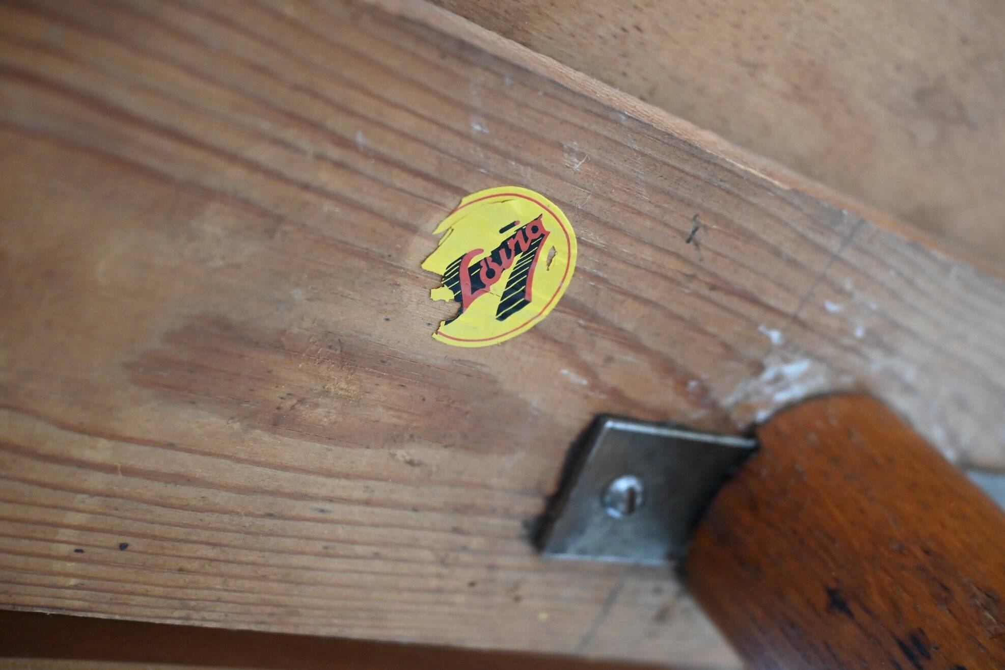Peter Løvig Nielsen boomerang writing desk in teak Løvig Denmark 1960
