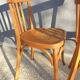 Paire chaises bistrot 1950 Mahieu Made in France