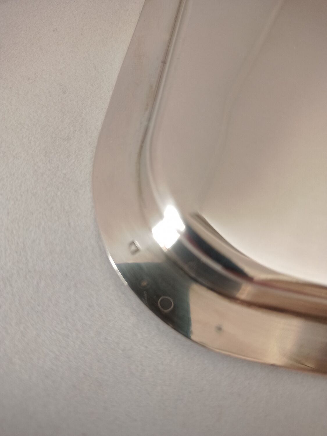 Top in silver metal Chanel