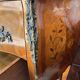 Louis XV chest of drawers inlaid with marble top