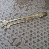 Silver-plated crow's feet claw