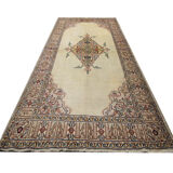 Vintage tabris handwoven wool persian rug- 137x204cm