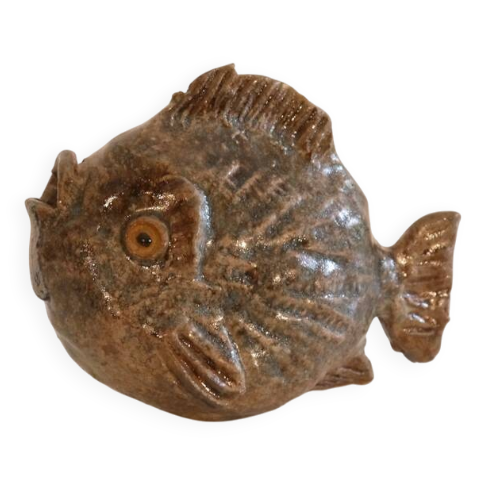 Ceramic fish by Gunnar Hansson 1960